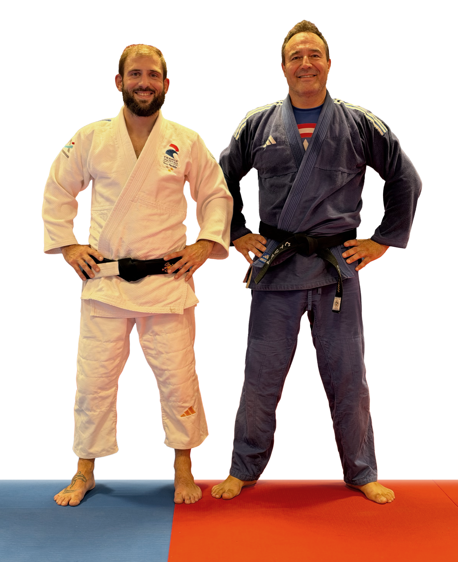 Florian CARRILLO et William CHERDO, professeurs du Jujitsu Fighting Plessis-Robinson