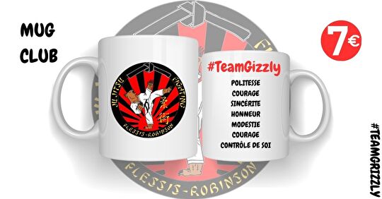 Mug Jujitsu Grizzly